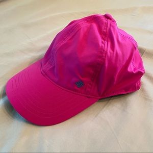 Columbia Pink Omni Freeze baseball hat